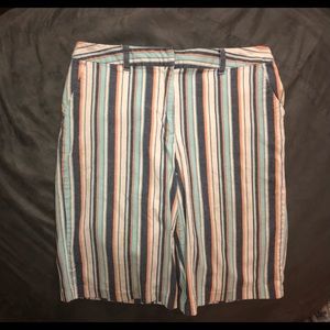 Striped Capris (size 14)